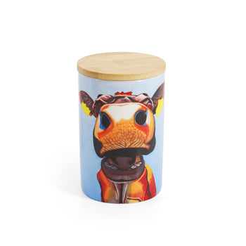 Eoin O'Connor Cow Storage Jar - In Stitches | 153899