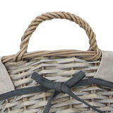 JVL Arianna Oval Willow Storage Basket | 24-410