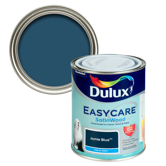 Dulux Easycare Satinwood Jamie Blue 750ml | 5288616