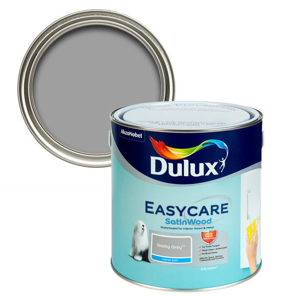 Dulux Easycare Satinwood Skellig Grey 2.5L | 5288623