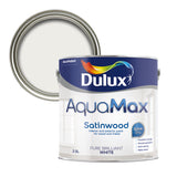 Dulux AquaMax Satinwood Pure Brilliant White 2.5L | 5775515