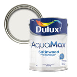 Dulux AquaMax Satinwood Pure Brilliant White 5L | 5775516