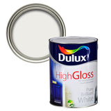 Dulux High Gloss Pure Brilliant White 5L | 5083961