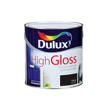 Dulux High Gloss Black 2.5L | 5083943