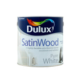 Dulux Satinwood Pure White 2.5L | 5084302