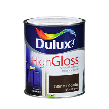 Dulux High Gloss Bitter Chocolate 750ml | 5083949
