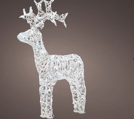 Outdoor LED Soft Acrylic Reindeer Flashing Effect