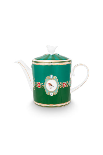 Love Birds Teapot Medallion Emerald & Green 1.3ltr | 51.005.079