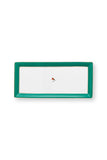 Love Birds Rectangular Cake Tray Emerald 33.3x15.5 | 51.018.156