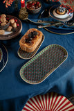 Berry Blues Cake Tray Clover Green 33.3x15.5cm | 51.018.164