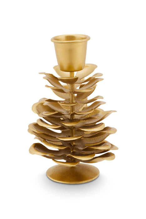 Pinecone Candle Holder Gold 11cm | 51.092.115