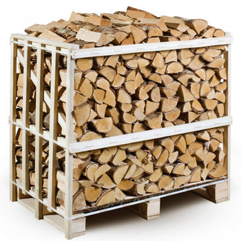 Birch Crate Hardwood Logs 400kg | BIRCHCRATE