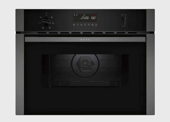 Neff N 50 Built-In Microwave Oven with Hot Air - Graphite-Grey | C1AMG84G0B