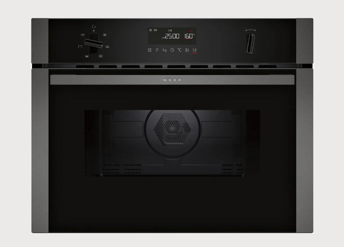 Neff N 50 Built-In Microwave Oven with Hot Air - Graphite-Grey | C1AMG84G0B