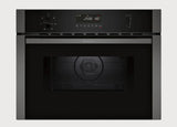 Neff N 50 Built-In Microwave Oven with Hot Air - Graphite-Grey | C1AMG84G0B