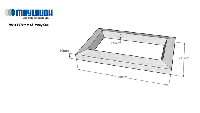 Chimney Caps 28" x 42" | CHC002