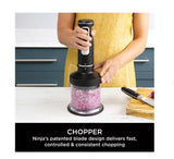 Ninja Foodi 3-in-1 Hand Blender, Mixer & Chopper | CI100UK