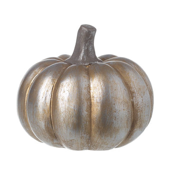 Large Silver Finish Pumpkin | CODE188A