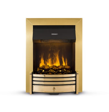 Dimplex Crestmore Brass Opti-myst Inset Electric Fire  | CRS20