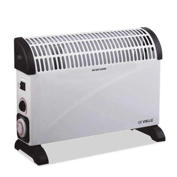 De Vielle Classic Convector Heater with Timer 2000w | DEF011238