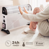 De Vielle Classic Convector Heater with Timer 2000w | DEF011238