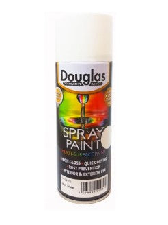 Multi Surface Spray Paint 400ml Matt White | DS0400E