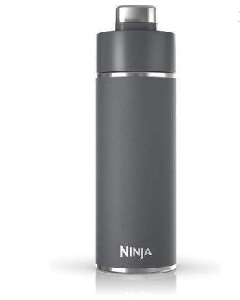 Ninja Thirsti 530ml Travel Bottle Grey | DW1801EUUKGY