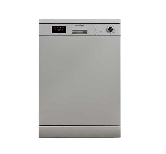 NordMende 12 Place Freestanding Dishwasher - Silver | DW67SL