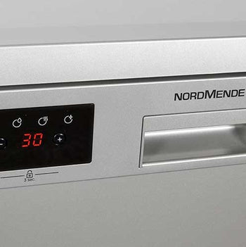 NordMende 12 Place Freestanding Dishwasher - Silver | DW67SL