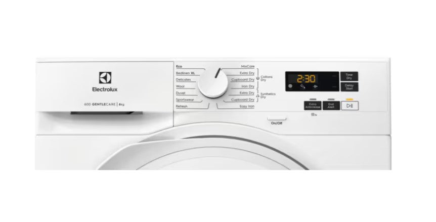 Electrolux 8kg Heat Pump Tumble Dryer | EDHI618WD – Ganly's