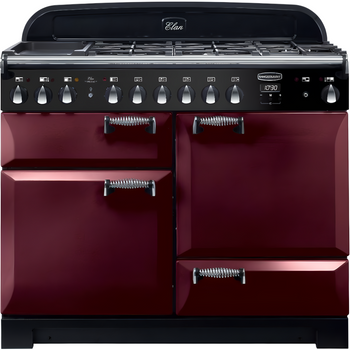 Rangemaster Elan 110cm Dual Fuel - Cranberry | ELAS110DFFCY