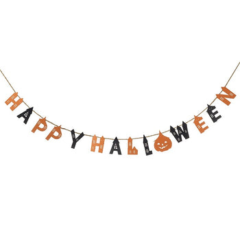 Metal Happy Halloween Bunting | ENG052