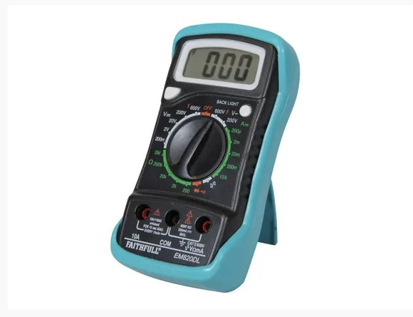 Faithfull Multimeter LCD Display | FAIDETMULTI