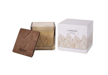 Genesis Wood Sage Square Medium Candle | GEN009