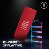 JBL Flip 6 Portable Bluetooth Speaker - Red | JBLFLIP6RED