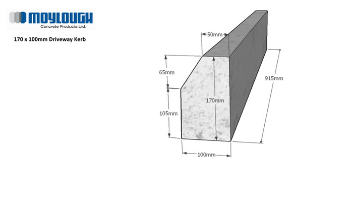 Splayed Kerbs 7" x 4" | K002