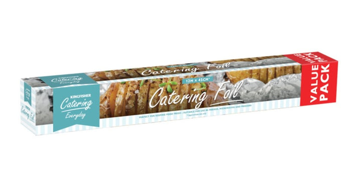 Kingfisher Catering Aluminium Foil 45cm x 12m | KCFOIL45A