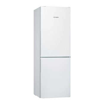 Bosch Serie 4 Freestanding Fridge Freezer - White | KGV336WEAG