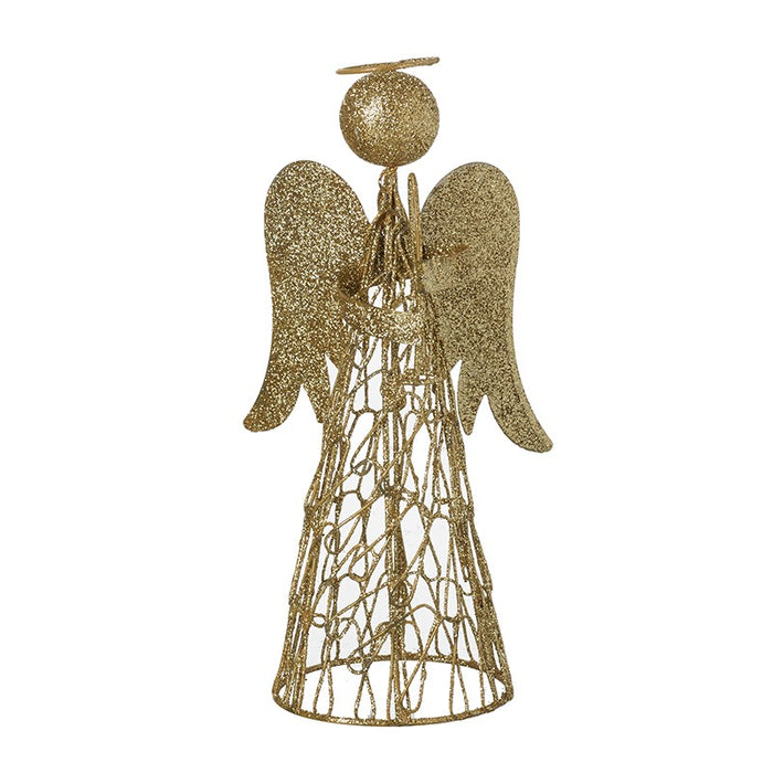 Gold Angel Tree Topper | MJA158