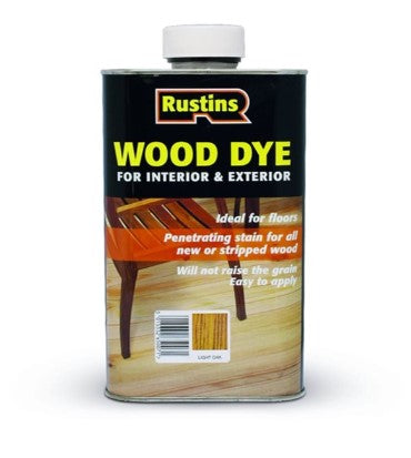 Rustin's Wood Dye Light Oak 250ml | R650060