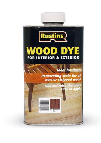 Rustin's Wood Dye Mahogany 250ml | R650065