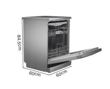 Bosch Serie 2 13 Place Freestanding Dishwasher - Inox | SMS2HVI66G