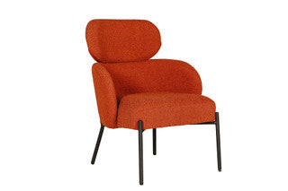 Solas Accent Chair - Rust | SOL-321-RS