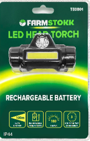 Rechargeable LED Head Torch | TE0801