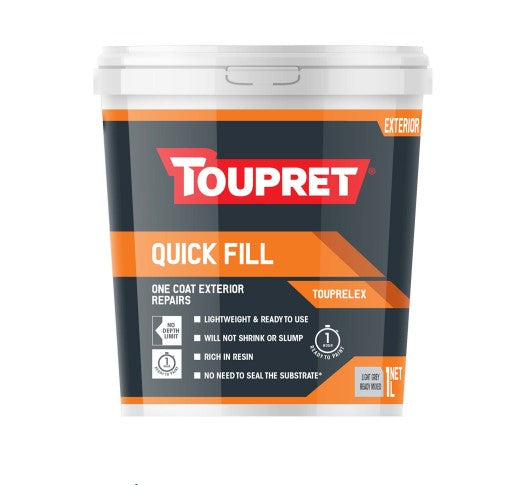 Toupret Quick Fill Exterior 1L | TP018910