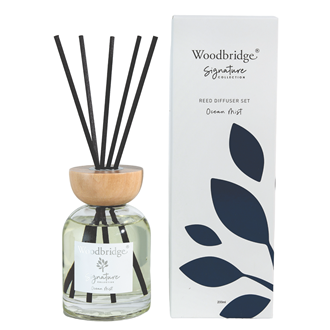 Ocean Mist Filled Reed Diffuser by Woodbridge 200ml | W006OM