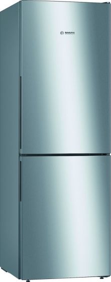 Bosch Series 4 Freestanding Fridge Freezer - Silver | KGV33VLEAG