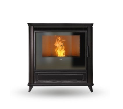 Klover Lady Air Pellet Stove - Matt Black | KLLDA