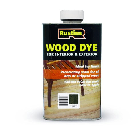 Rustin's Wood Dye Dark Oak 250ml | R650062