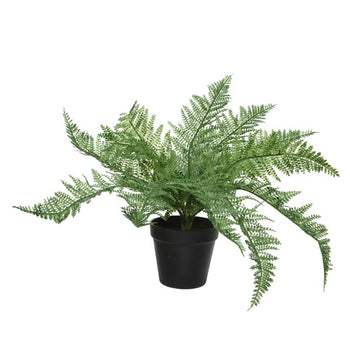 43cm Artificial Fern Plant in Pot│800782